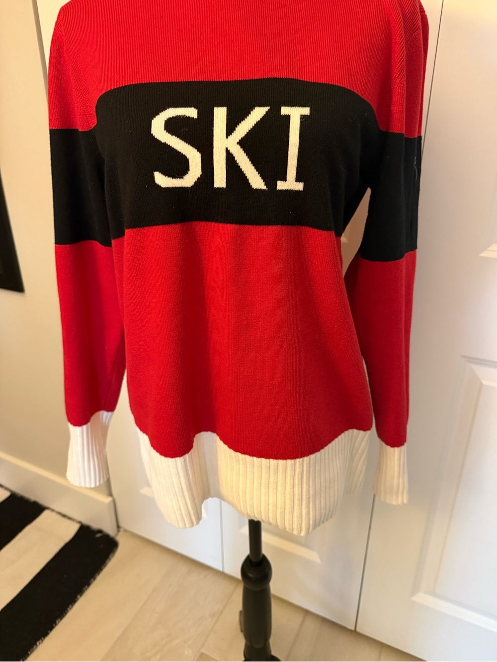 Talbots Colorblock 'SKI' Sweater - Picture 7 of 12